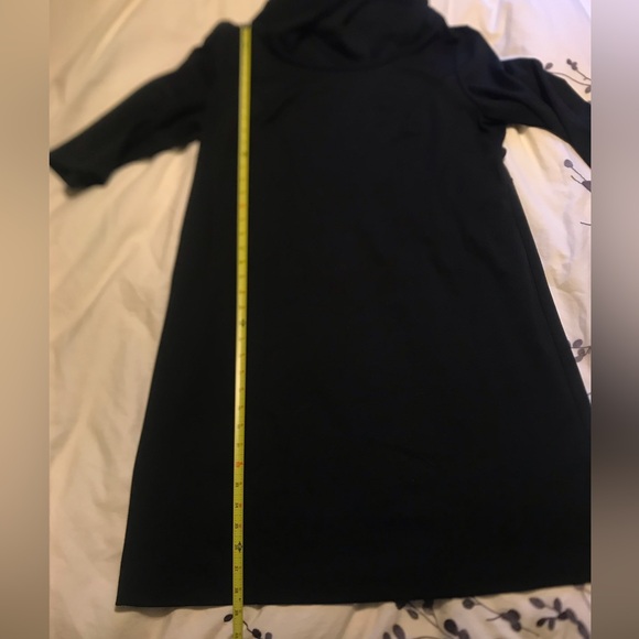 Lane Bryant Dress Cowl Neck Black - Picture 12 of 15